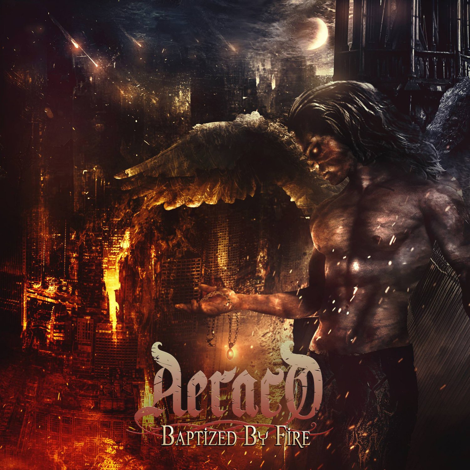 Baptized by Fire by Aeraco USB Wristband