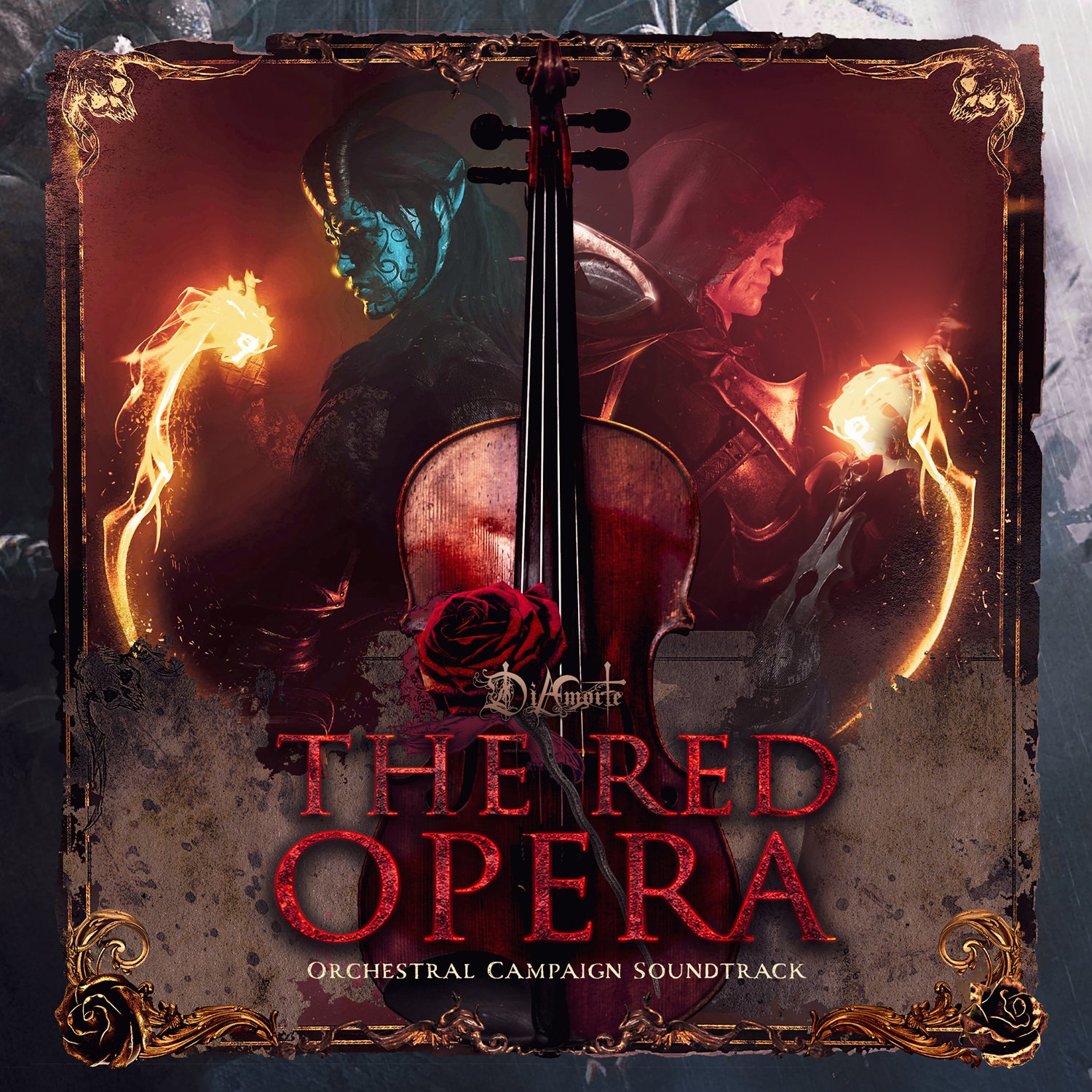The Red Opera Orchestral Campaign Soundtrack by DiAmorte USB Wristband