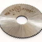 slitting / slotting saw mill cutter disc hss 50x0.8mm 13mm shank