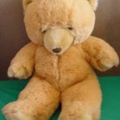 Golden Brown Squishy Bear Plush Factory Stuffed 18"