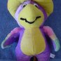 King Plush Purple Parrot Sombrero Stuffed Plush 13"