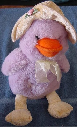 Purple Duck Squishy Soft Classics Stuffed Plush 12"