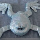 Bestever Croaking Blue Shiny Frog Stuffed Plush 12"