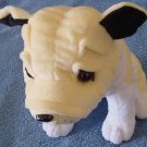 Dreamland Toys Yellow Wrinkle Face Dog Stuffed Plush