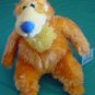Orange Fuzzy Bear Big Blue House Stuffed Plush 9" Nanco