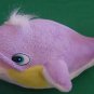 King Plush Cute Purple Yellow White Whale Stuffed Plush