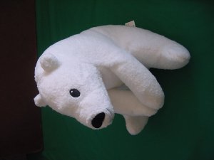 Big Bear Little Bear White David Bedford Stuffed Plush