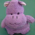 Hippo & Monkey Topsy Turvy Flip Toy Stuffed Plush 5"