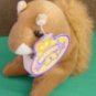 King Plush Beaniacs Brown Squirrel Beanie Plush 6" Tag