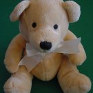Luv n Care Chubby Golden Beige Bear Stuffed Plush 6"