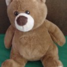 Fiesta Brown Chubby Belly Bear Stuffed Plush 7"