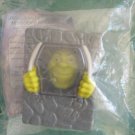 Burger King Shrek 2 Prisoner Shrek Rubber Face Grin MIP