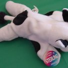 OTC Sterling the Cow Black & White Beanie Plush 8"