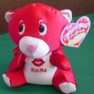 Squeezables Sweethearts Red Bear Stuffed Plush 7" Tag