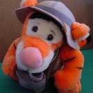 Disney World Tigger Safari Pith Helmet Beanie Plush 8"