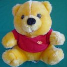 Golden Bear GB Classic Red Shirt Bear Stuffed Plush 6"