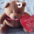 Hallmark All Yours Bear Brown I Love You Stuffed Plush Tag