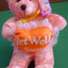 Heart Expressions Get Well Soon Bear Stuffed Plush 8"