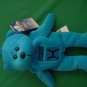 Horoscope Zodiac Pisces Blue Bear Stuffed Plush 5" Plushland