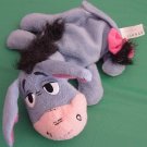 Mattel Pooh's Friend Eeyore Laying Down Beanie Plush 7"