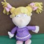 Rugrats Angelica Purple Dress Beanie Doll Plush 7"