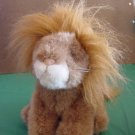 Unipak Brown Lion with Fuzzy Mane Stuffed Plush 7"