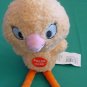 Disney Peeping Yellow Chick Bird Stuffed Beanie Plush