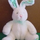 Cute White Easter Bunny Rabbit Stuffed Plush 8"
