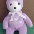 Chicago Title Bear as Bunny Beanie Stuffed Plush 10"
