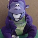 purple stuffed gorilla