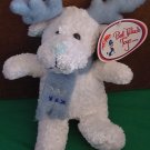 Best Made Toys White Reindeer Scarf Stuffed Plush 7"