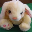 Fiesta Big Foot Bunny Rabbit Yellow Stuffed Plush 7.5"