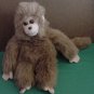 Ty Velcro Hands Fuzzy Brown Monkey 1993 Stuffed Plush