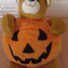 Fiesta Halloween Bear Jack O Lantern Beanie Plush 5.5"