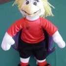 Chuck E Cheese Helen Hen Soccer Stuffed Plush 11"