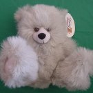Cuddle Factory Gray Fuzzy Bear Stuffed Plush 8" Tag