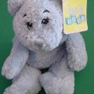 DGE Corp Blue Beanie Bear Stuffed Plush Snuggle Toy 10"