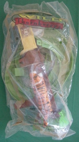 Burger King Wild Thornberrys Tiger Slide Meal Toy Bag