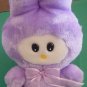 Calplush Funny Purple Bunny Rabbit Stuffed Plush 9 "