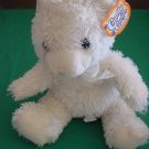 Greenbrier Int Cuddly Cream Bear Stuffed Plush Tag 9"