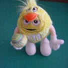 M&M's Yellow Guy Easter Duck 2003 Stuffed Plush 8"