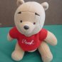 Winnie the Pooh Bear Disney Jointed Stuffed Plush 6.5"