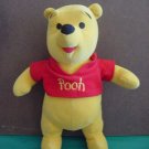 Winnie the Pooh Bear Disney Mattel Stuffed Plush 10"