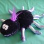 Shanghai Toys Black Spider Beanie Stuffed Plush 6" Halloween