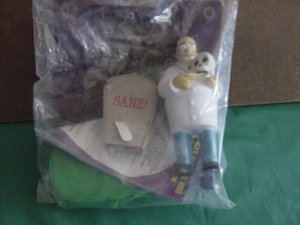 Burger King Simpsons Spooky Light ups Dr Hibbert in bag