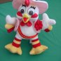 Miss Juan Pollo White Chicken? Rooster Stuffed Plush