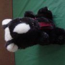 DGE Corp Skunk Black & White Stuffed Plush Beanie 7"