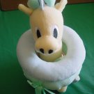 Kids 2 Giraffe Rattle Activity Rings Stuffed Plush 8"