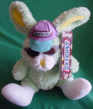 snickers plush toy