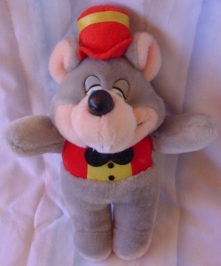 Chuck E Cheese Classic Rat Mouse 1994 Stuffed Plush 10